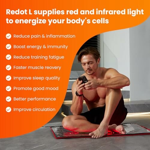 Bestqool Red Light Therapy Mat